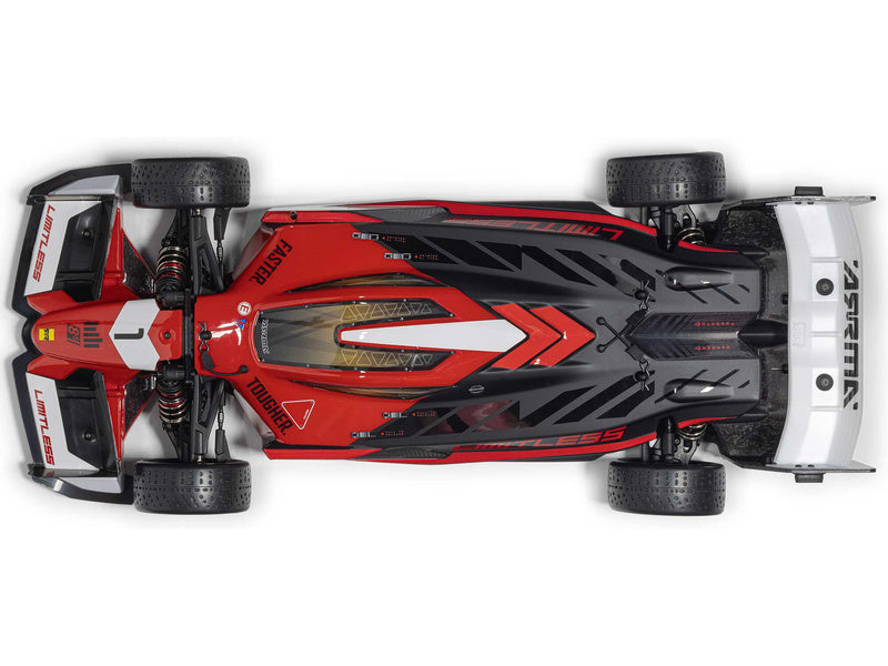 Arrma Limitless 8S BLX 1:7 4WD AVC RTR červená/černá