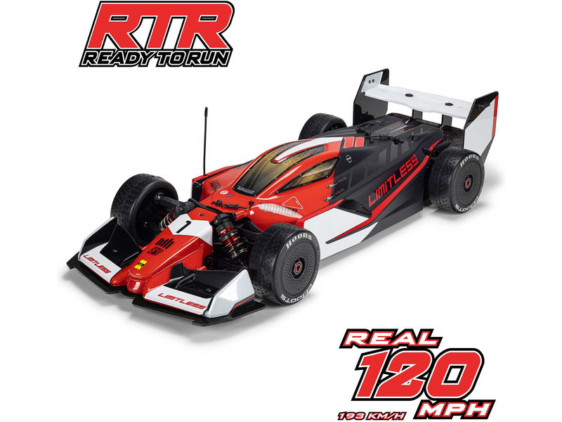 Arrma Limitless 8S BLX 1:7 4WD AVC RTR červená/černá