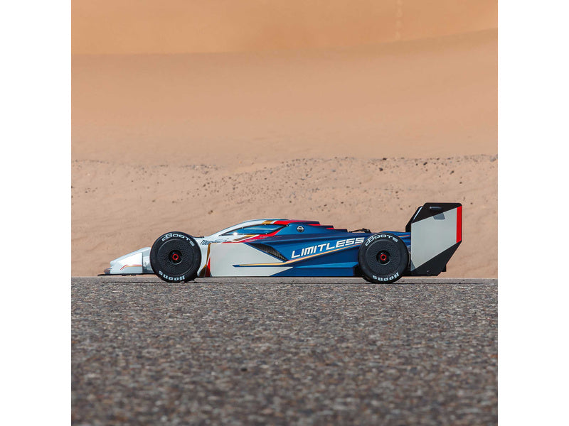 Arrma Limitless 8S BLX 1:7 4WD AVC RTR bílá/modrá