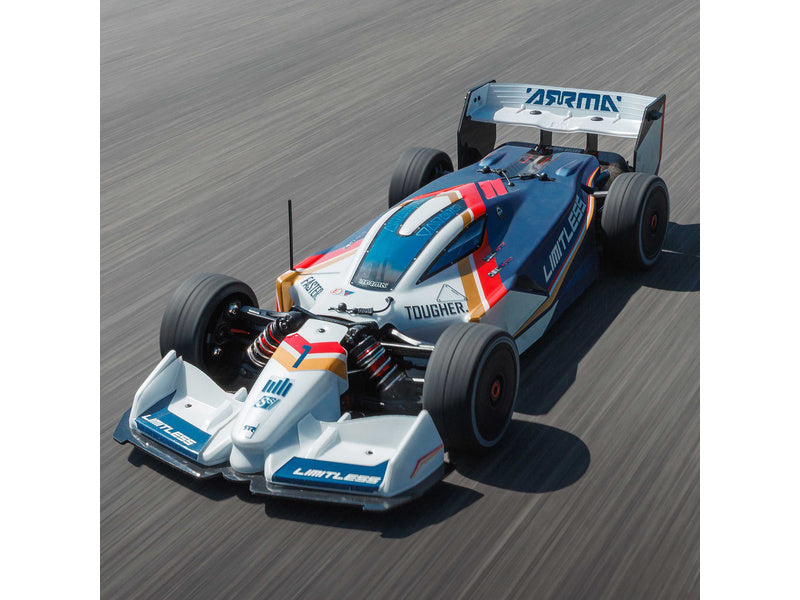 Arrma Limitless 8S BLX 1:7 4WD AVC RTR červená/černá