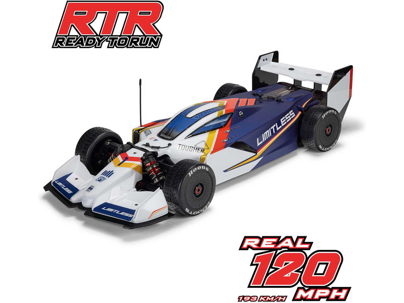 Arrma Limitless 8S BLX 1:7 4WD AVC RTR bílá/modrá