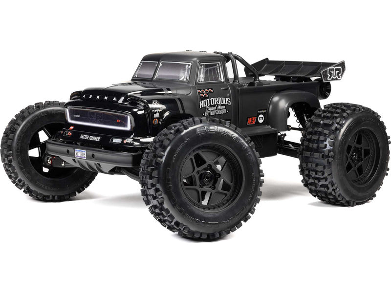 Arrma Notorious 6S V6 BLX 1:8 4WD RTR černá