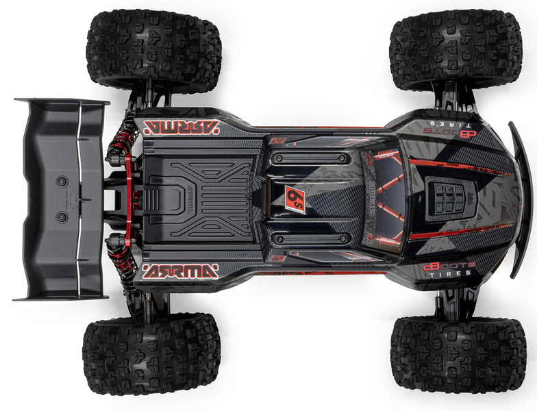 Arrma Kraton 6S BLX V6 1:8 4WD EXtreme Bash RTR černá