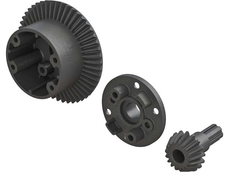 Arrma krabička diferenciálu o ozubenými koly 49T/17T