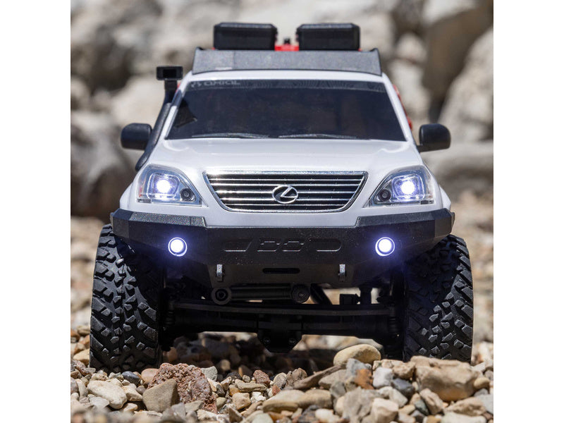 Axial SCX24 Lexus GX 470 1:24 4WD RTR stříbrný