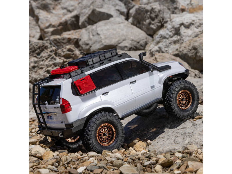 Axial SCX24 Lexus GX 470 1:24 4WD RTR stříbrný