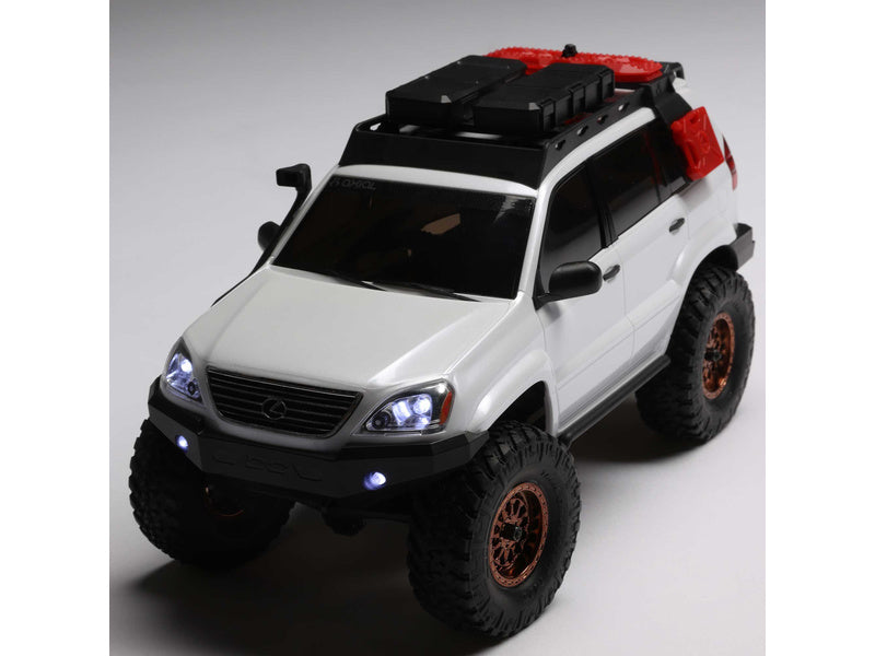Axial SCX24 Lexus GX 470 1:24 4WD RTR stříbrný