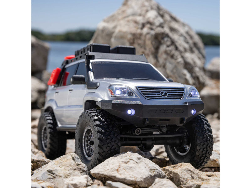Axial SCX24 Lexus GX 470 1:24 4WD RTR stříbrný