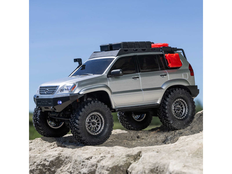 Axial SCX24 Lexus GX 470 1:24 4WD RTR stříbrný