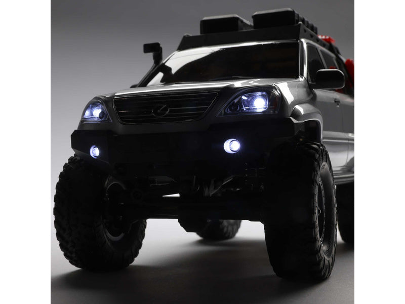 Axial SCX24 Lexus GX 470 1:24 4WD RTR stříbrný