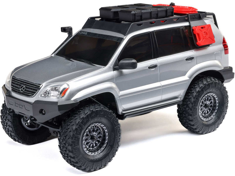 Axial SCX24 Lexus GX 470 1:24 4WD RTR stříbrný