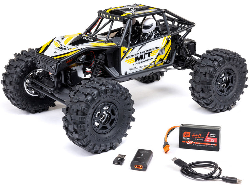 Axial Capra 1:18 4WS RTR žlutá