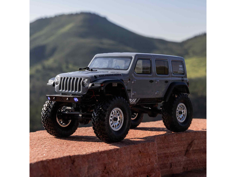Axial SCX24 Jeep Wrangler JLU CRC 2019 V3 1:24 4WD RTR šedý