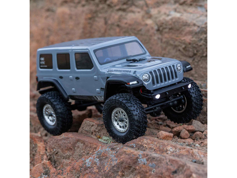 Axial SCX24 Jeep Wrangler JLU CRC 2019 V3 1:24 4WD RTR šedý