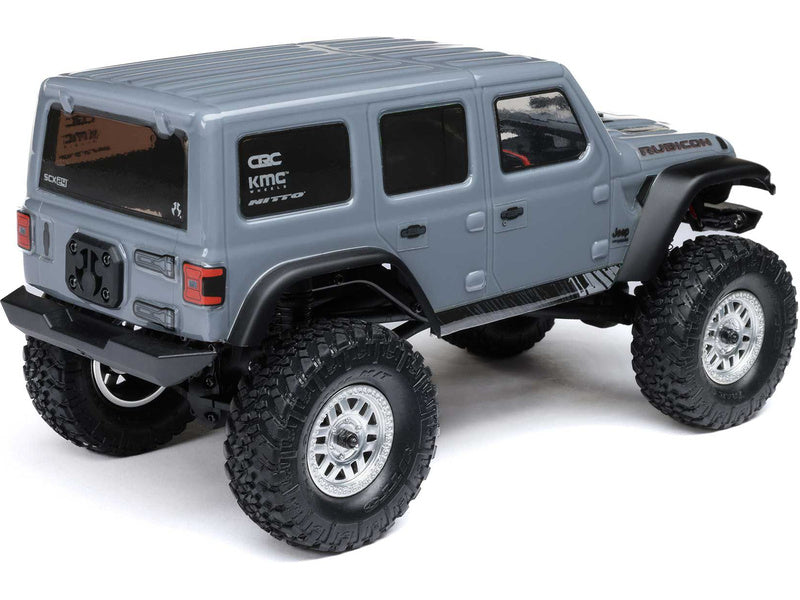 Axial SCX24 Jeep Wrangler JLU CRC 2019 V3 1:24 4WD RTR šedý