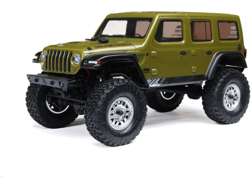 Axial SCX24 Jeep Wrangler JLU CRC 2019 V2 1:24 4WD RTR zelený