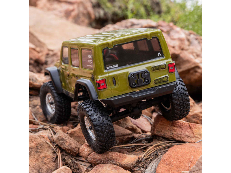 Axial SCX24 Jeep Wrangler JLU CRC 2019 V3 1:24 4WD RTR šedý