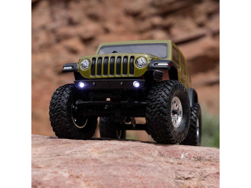 Axial SCX24 Jeep Wrangler JLU CRC 2019 V3 1:24 4WD RTR šedý