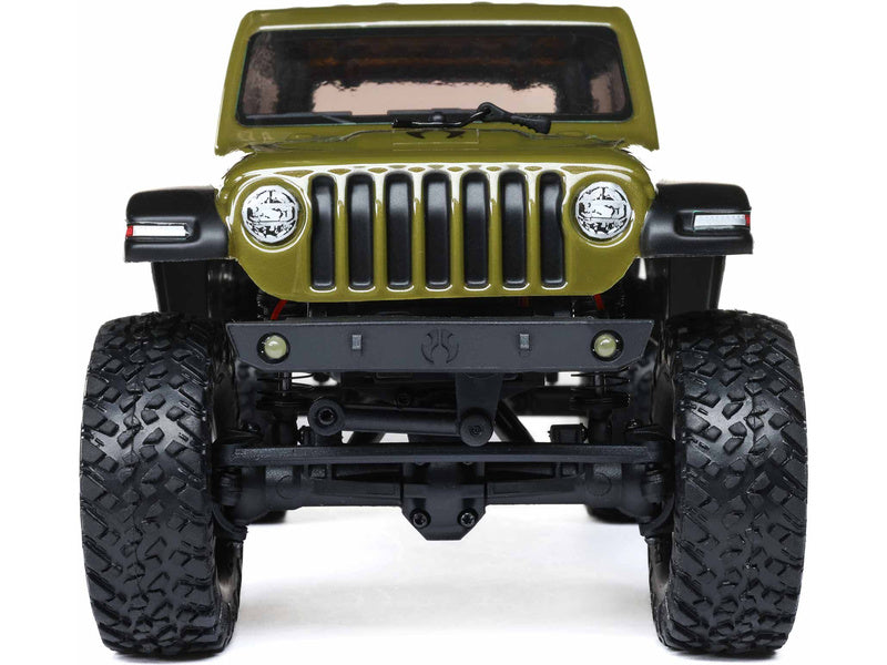 Axial SCX24 Jeep Wrangler JLU CRC 2019 V2 1:24 4WD RTR zelený