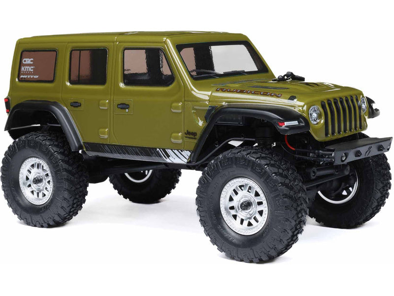 Axial SCX24 Jeep Wrangler JLU CRC 2019 V2 1:24 4WD RTR zelený