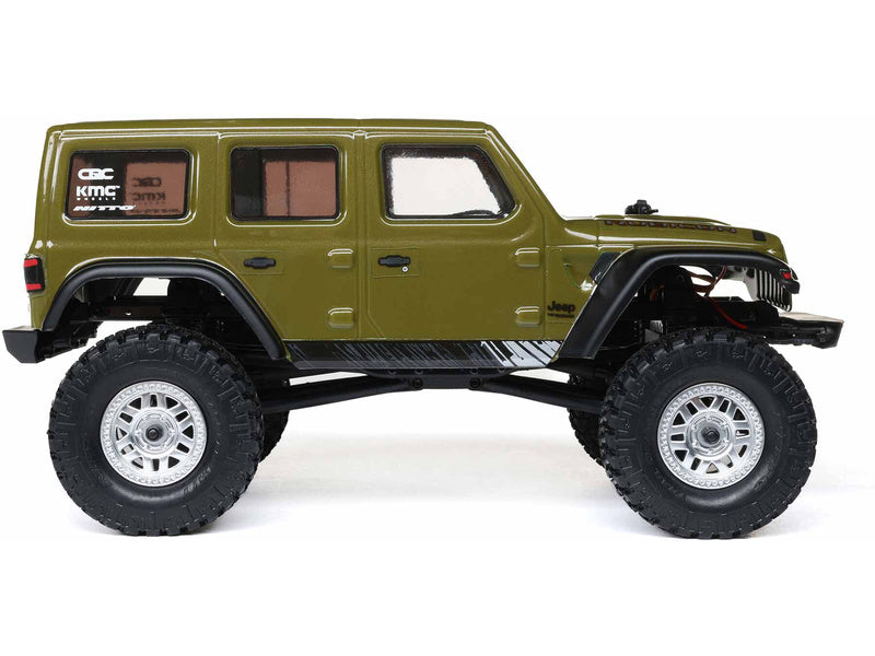 Axial SCX24 Jeep Wrangler JLU CRC 2019 V2 1:24 4WD RTR zelený