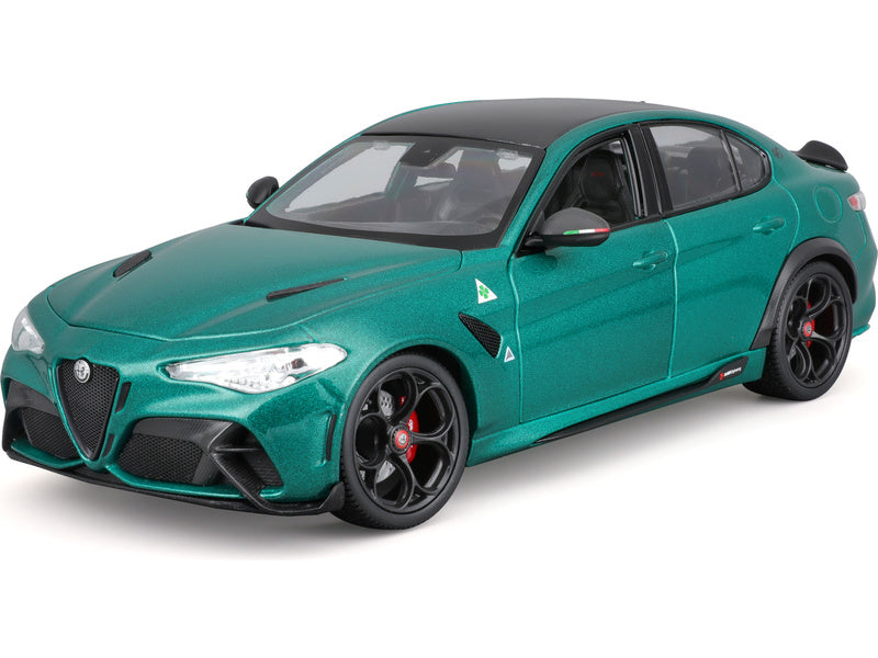 Bburago Alfa Romeo Giulia GTA 1:18 zelená metalíza