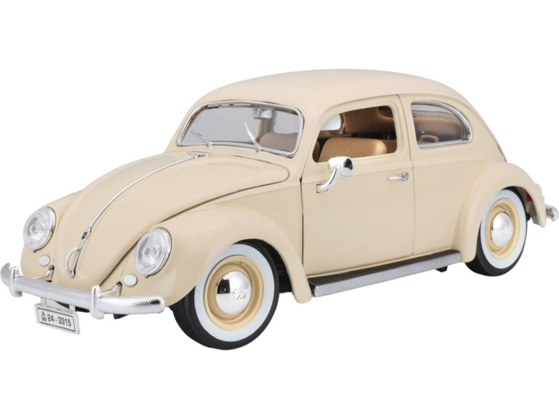 Bburago Volkswagen Kafer Beetle 1955 1:18 béžová