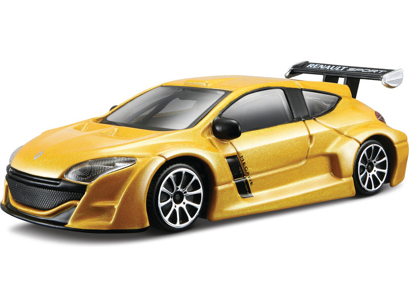 Bburago Renault Mégane 1:43 žlutá metalíza