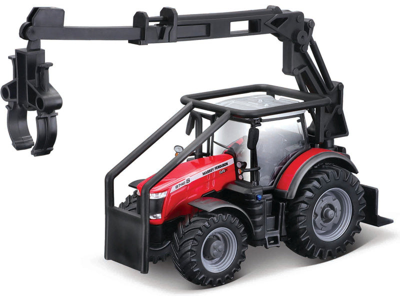 Bburago Massey Ferguson 8740S 10cm lesní