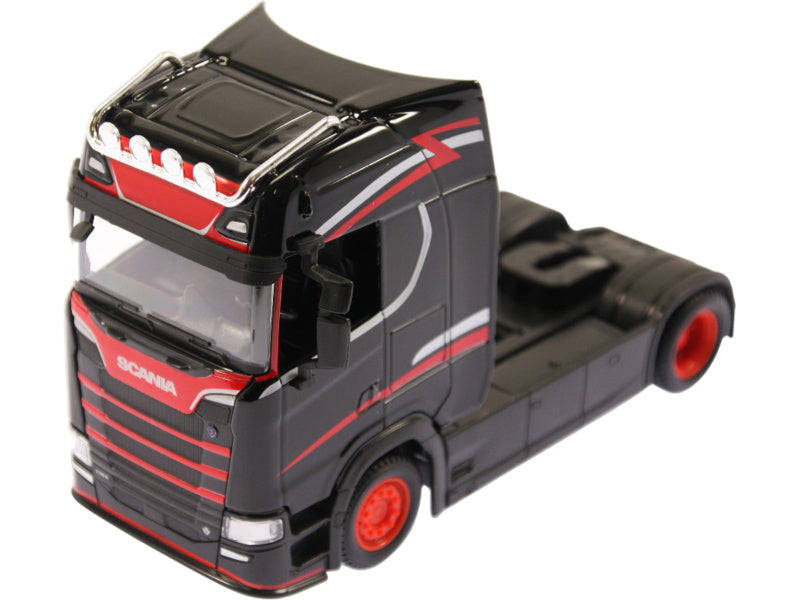 Bburago Scania 770S 1:43 šedá