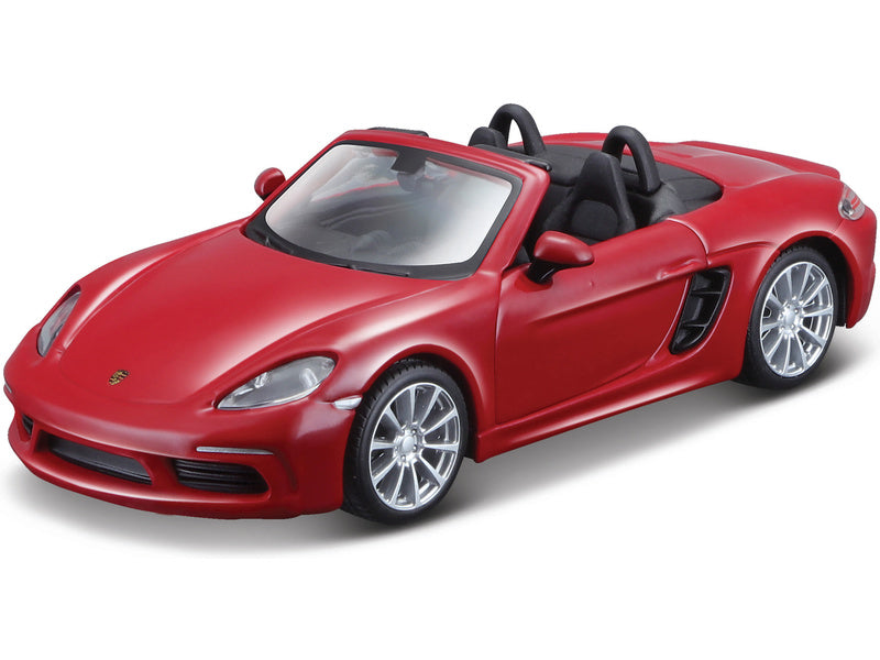 Bburago Porsche 718 Boxster 1:32 červená