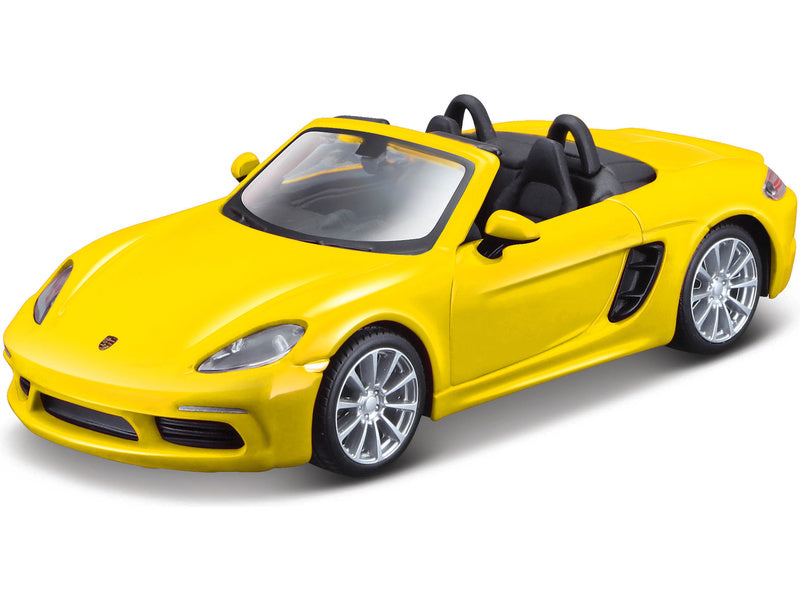 Bburago Porsche 718 Boxster 1:32 žlutá