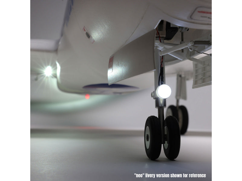 E-flite Airbus A320neo 1.5m AS3X+ SAFE Select BNF Basic bílý