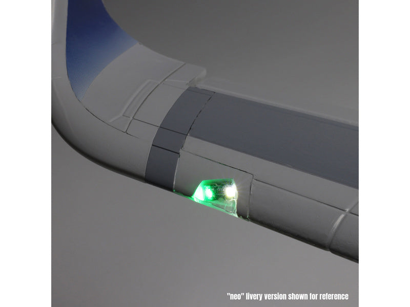 E-flite Airbus A320neo 1.5m AS3X+ SAFE Select BNF Basic bílý