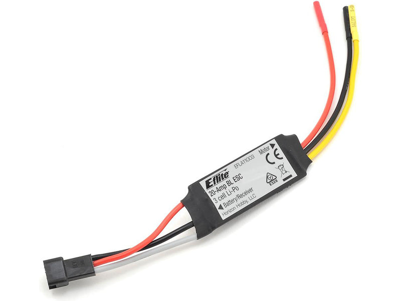 E-flite elektronický regulátor 20A: Convergence 0.6m