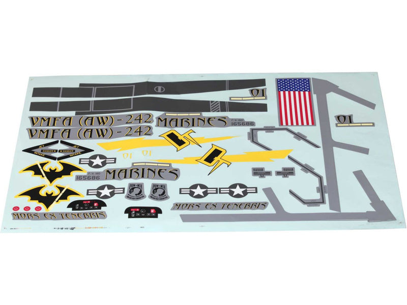 E-flite samolepky: F-18 1.0m