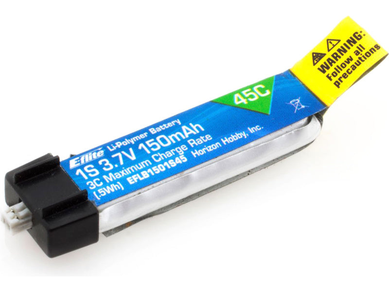 E-flite LiPo 3.7V 150mAh 45C JST-PH1.25