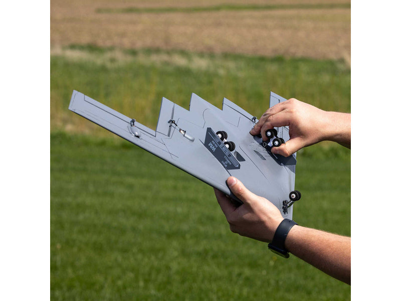 E-flite Micro B-2 Spirit Twin 30mm EDF BNF Basic