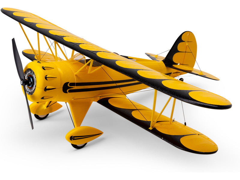 E-flite Waco 0.55m SAFE Select BNF Basic žluté