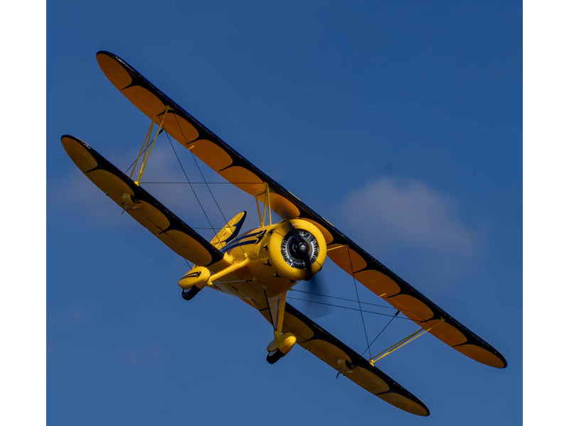 E-flite Waco 0.55m SAFE Select BNF Basic žluté