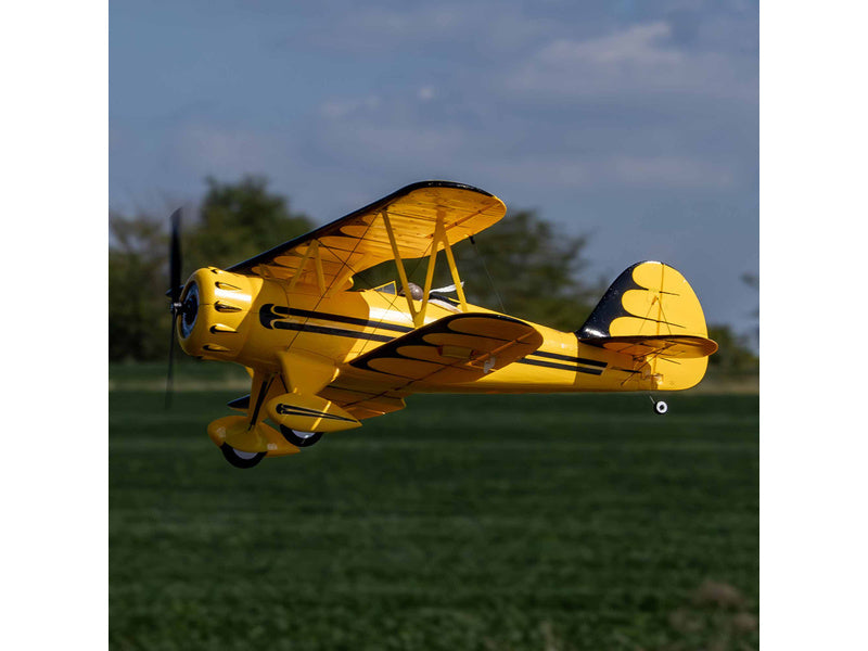 E-flite Waco 0.55m SAFE Select BNF Basic žluté