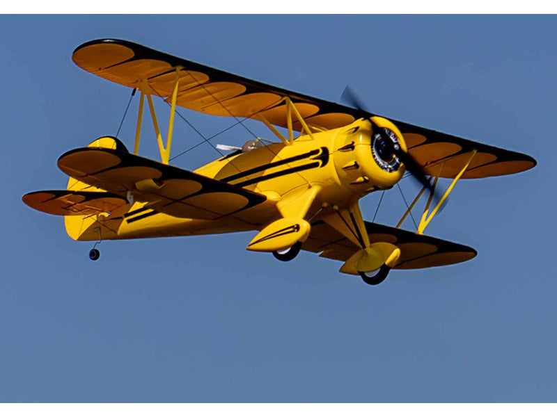 E-flite Waco 0.55m SAFE Select BNF Basic žluté