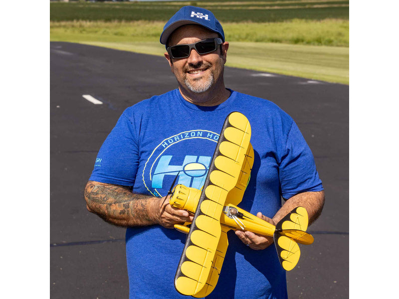 E-flite Waco 0.55m SAFE Select BNF Basic žluté