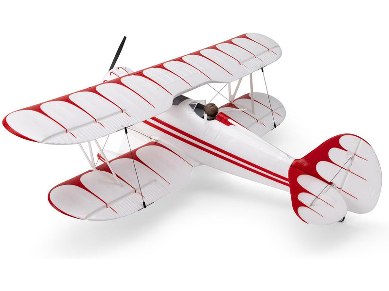E-flite Waco 0.55m SAFE Select BNF Basic bílé