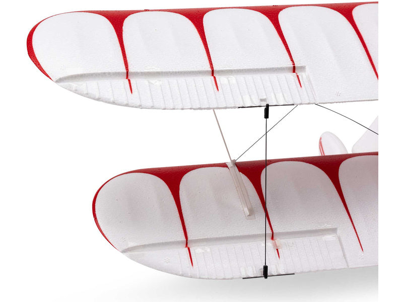 E-flite Waco 0.55m SAFE Select BNF Basic bílé