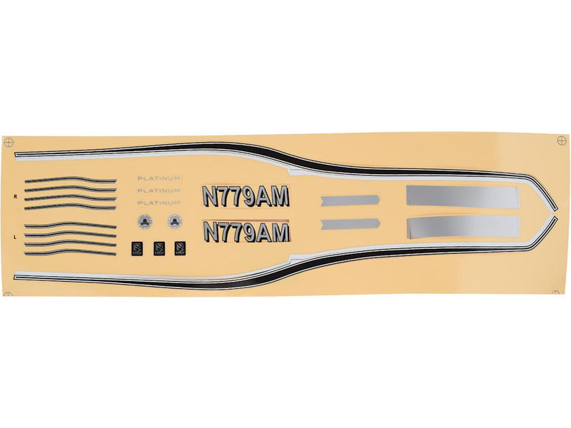 E-flite samolepky: Cirrus SR22T 0.7m