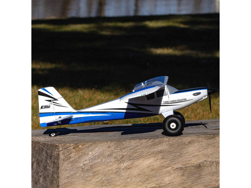 E-flite Turbo Timber Evolution 0.7m SAFE Select BNF Basic