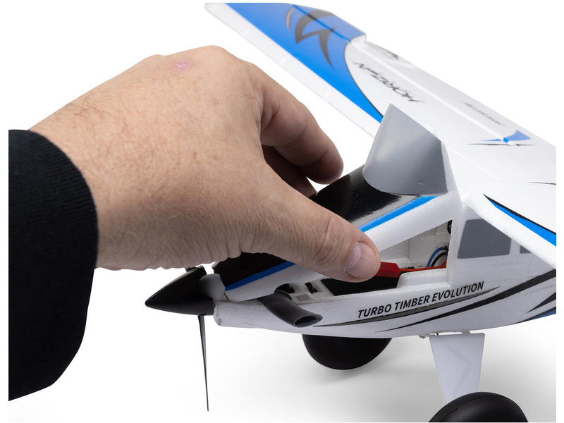 E-flite Turbo Timber Evolution 0.7m SAFE Select BNF Basic