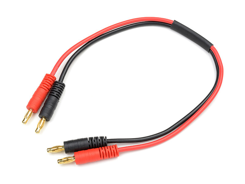 Nabíjecí kabel - banánky 14AWG 30cm