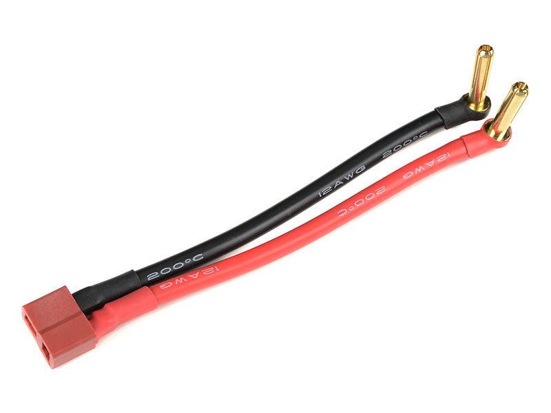 Bateriový kabel 4.0mm zlacený - Deans baterie